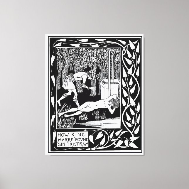 Toile King Mark & Sir Tristram (Recto)