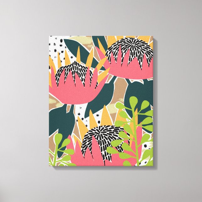 Toile King Protea I (Recto)