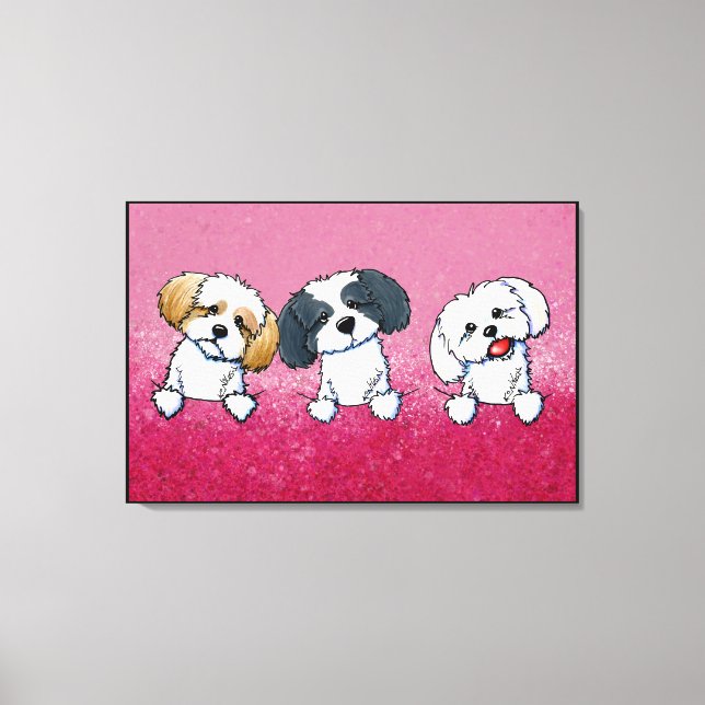 Toile KiniArt Shih Tzu (Recto)