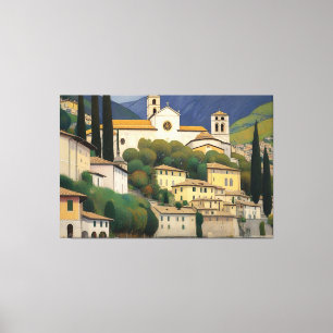 Toile Kirche Cassone Gustav Klimt Peindre Serene