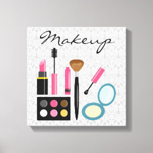 Toile Kit de Maquillage Chic et Mignon