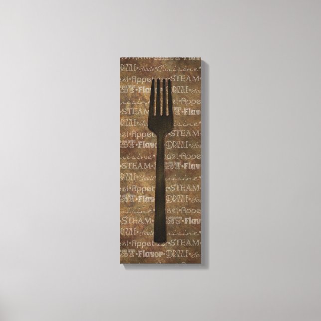 Toile Kitchen Words Art (Recto)