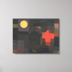 Toile Klee - Feu, Pleine lune,