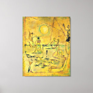 Toile Klee - Ils sont en train de mordre