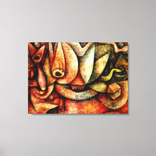 Toile Klee - Indiscrétion