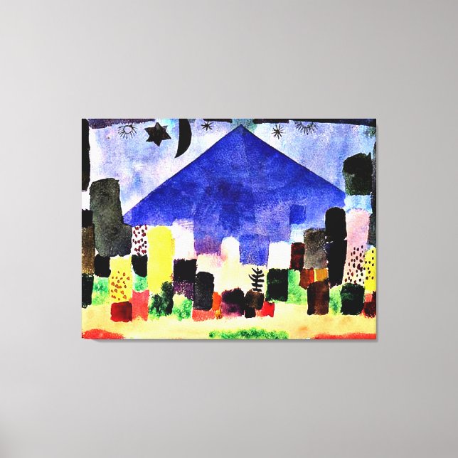 Toile Klee - Mont Niesen (Recto)