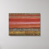 Klee - Paysage plat, art abstrait