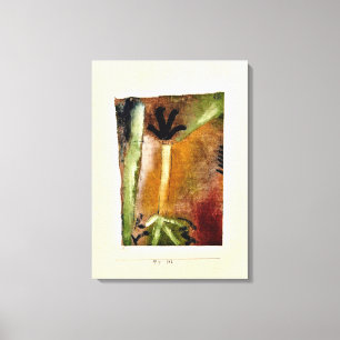 Toile Klee - Petit Arbre, art abstrait