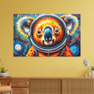 TOILE KOALA DANS L'ESPACE-5