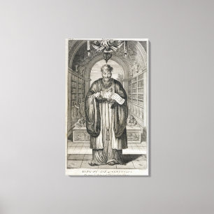 Toile Kong-Fu-EST, ou Confucius, le phi le plus célébr