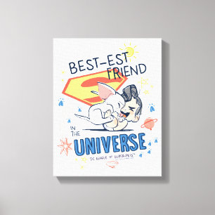 Toile Krypto & Superman : meilleur ami dans l'univers