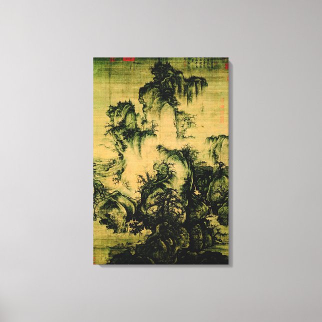 Toile Kuo_Hsi_-_Early_Spring (modifié) (Recto)