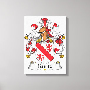 Toile Kurtz Family Crest