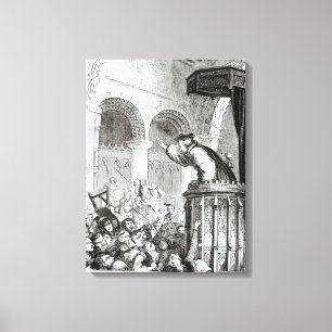 Toile La bagarre dans la haute église, Edimbourg