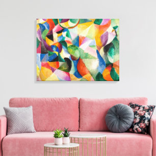 Toile La Bal Bullier Sonia Delaunay