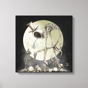 Toile La balade (avec lune)