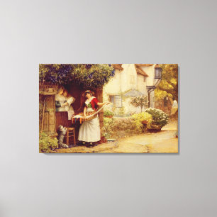 Toile La ballade Seller, 1902 (huile à bord)