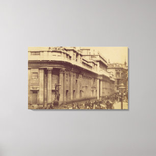 Toile La Banque d'Angleterre, Londres, c.1880 (photo de