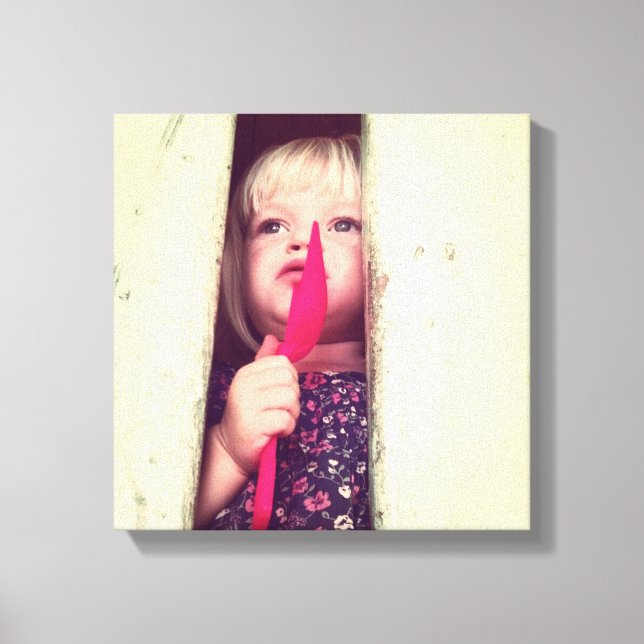 Toile Là-bas, ça a l'air bien (Recto)