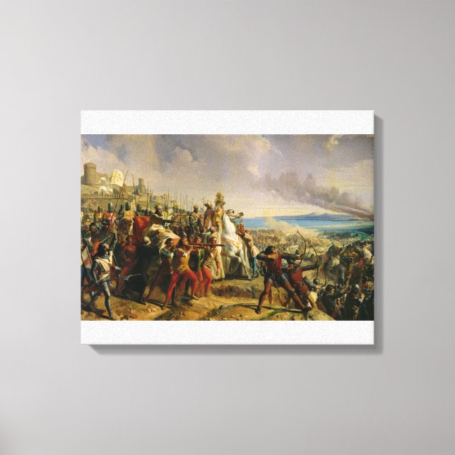 Toile La bataille de Montgisard (Recto)
