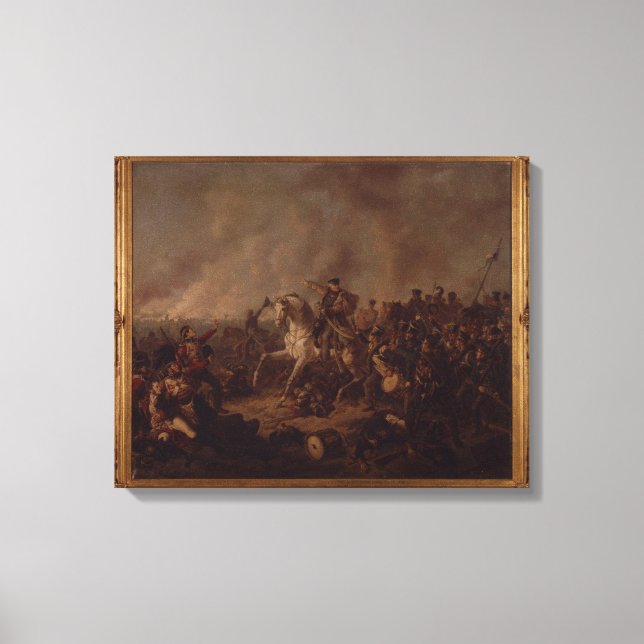 Toile La bataille de Waterloo (Recto)