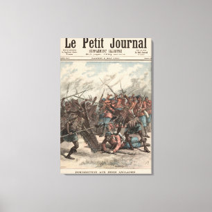 Toile La bataille du Manipur