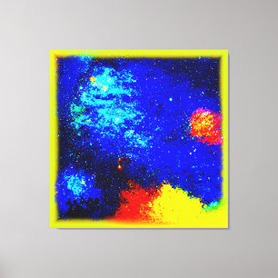 Toile La Beauté des Nebulas et des Galaxies. Commandez d