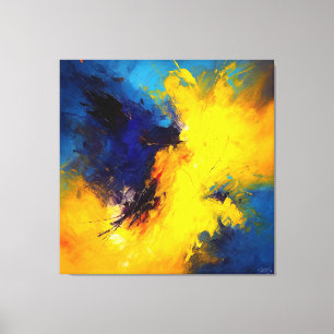 Toile La beauté et la bête par A.H