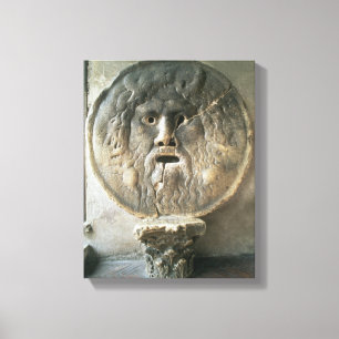 Toile La Bocca di Verita (La Bouche de Vérité) (photo)