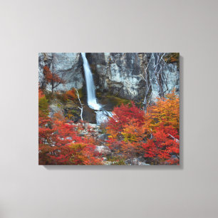 Toile La cascade d'El Chorrillo   Patagonie, Argentine