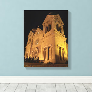 Toile La cathédrale-basilique Saint-François-d'Assise