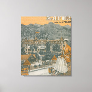 Toile La Chambre de falaise et la crête de brochets