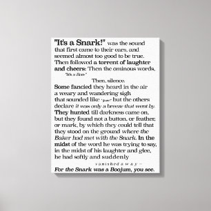 Toile La chasse à l'arche par Lewis Carroll