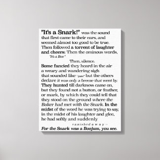 Toile La chasse à l'arche par Lewis Carroll