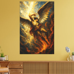 Toile La chute de Lucifer