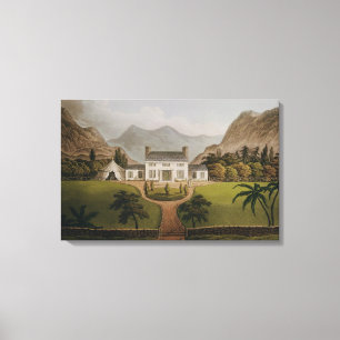 Toile La CMA-Maison de Bonaparte chez la Ste.Hélène,