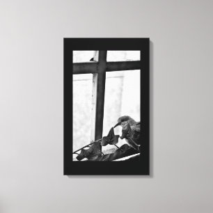 Toile La colombe tranquille