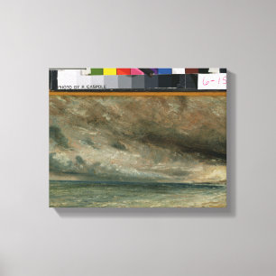 Toile La côte à Brighton - Stormy Evening, c.1828 (oi