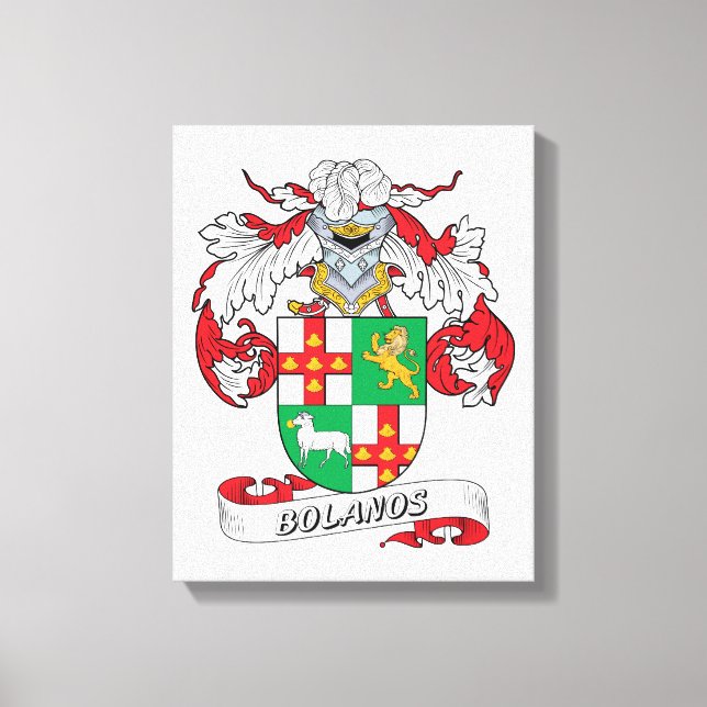 Toile La crête de la famille Bolanos (Recto)