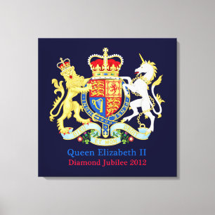 Toile La crête du jubilé de diamant de la reine