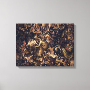 Toile La Crucifixion Le jugement Dernier de Jan Van Eyck
