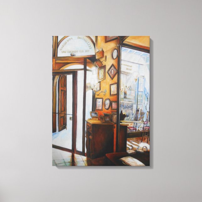 Toile La curiosité est l'outil du sage (Recto)