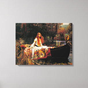 Toile La Dame de Shalott, ch. 1888 par John Waterhouse