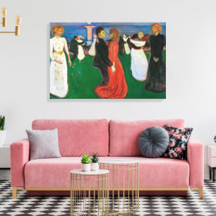 Toile La Danse de la vie   Edvard Munch  