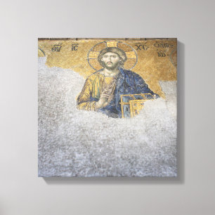 Toile La Deesis Mosiac Upper Gallery Sainte-Sophie