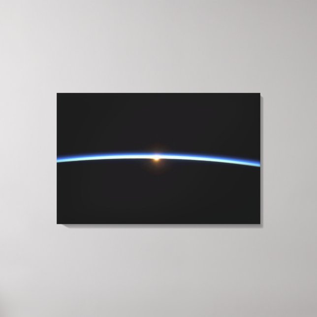 Toile La fine ligne de l'atmosphère terrestre 2 (Recto)