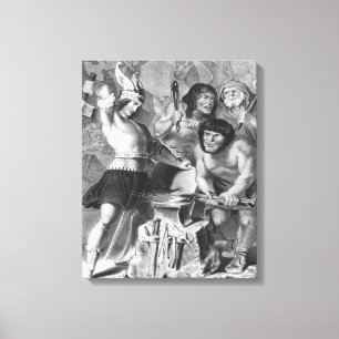 Toile La Forge du Vulcan