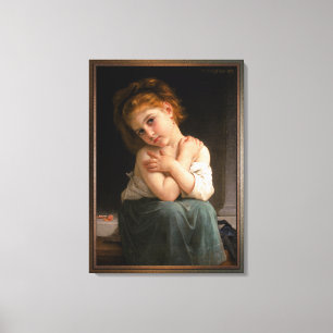 Toile La Frileuse par William-Adolphe Bouguereau
