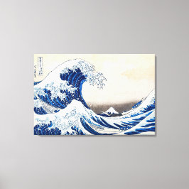 Toile La Grande Vague à Kanagawa par Katsushika Hokusai