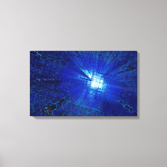 Toile La grille (2016) (Recto)